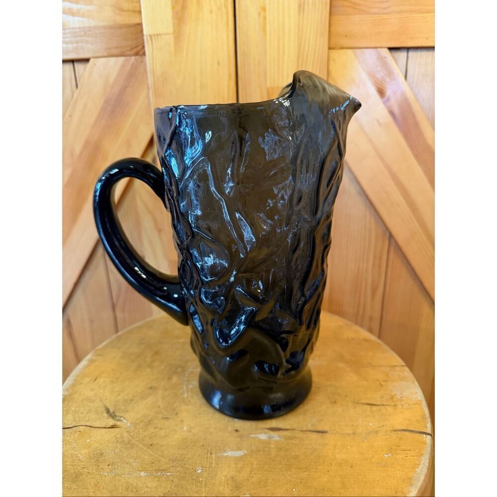 PITCHER Seneca Driftwood Casual Smoke Colored 64 oz size  9.75” (6401)